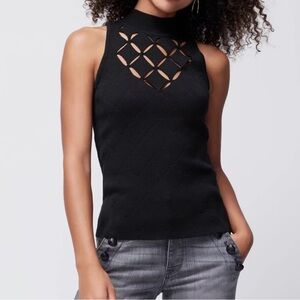 NWOT WHBM Diamond cutwork tank